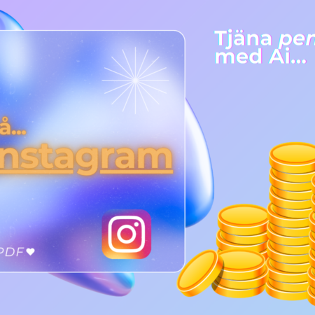 Tjäna pengar på Instagram