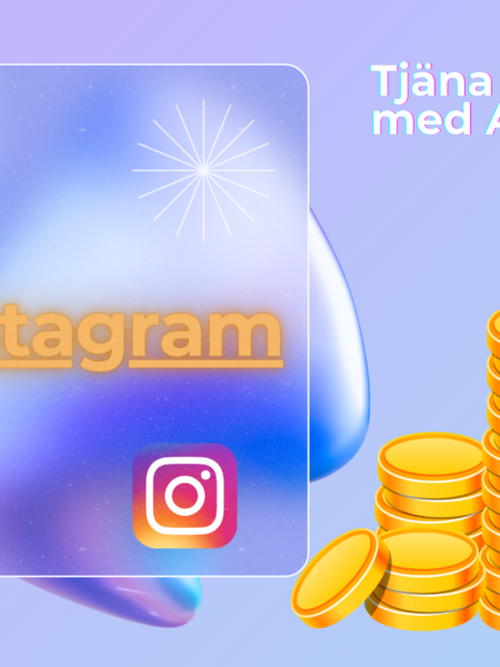 Tjäna pengar på Instagram