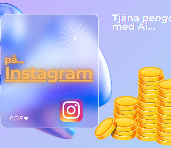 Tjäna pengar på Instagram